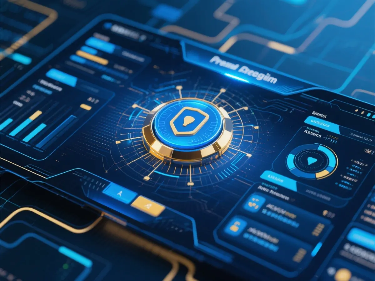 Secure official brand access illustration
